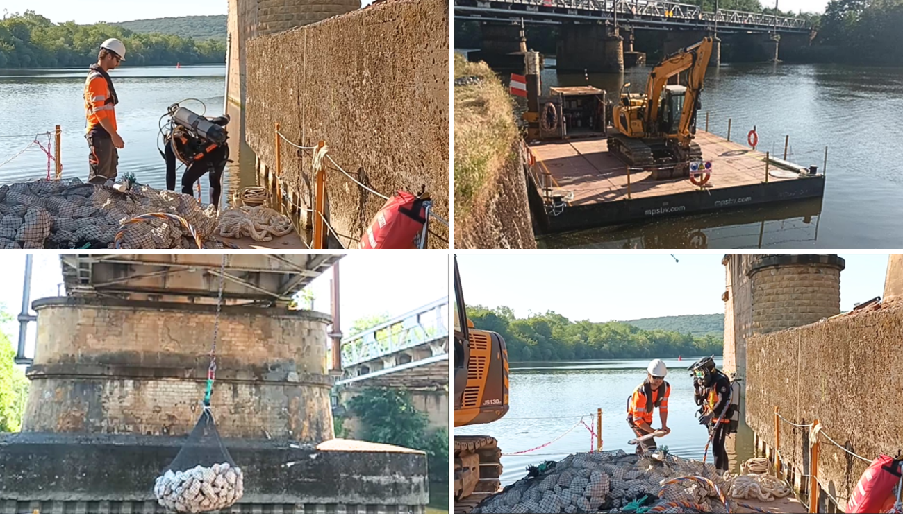 Travaux de Confortement de Pont à Moselle