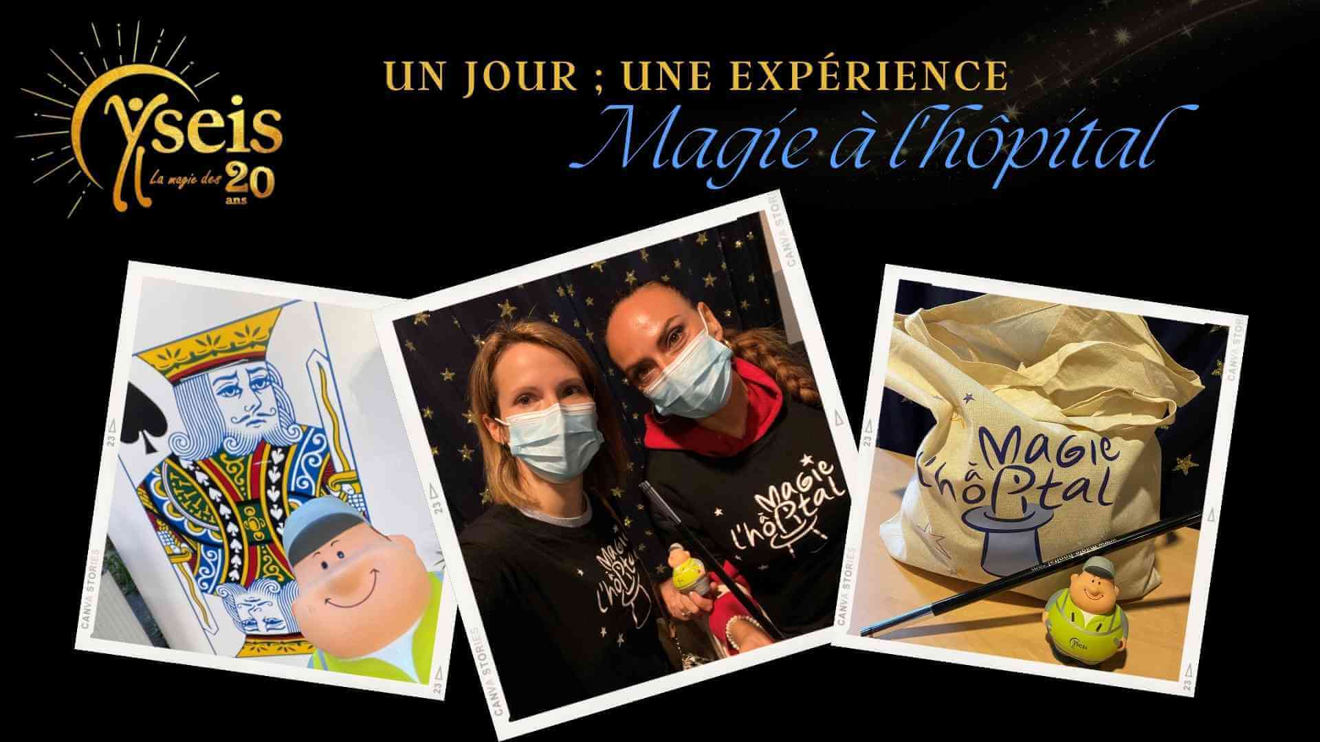 Enfants magie à l'hôpital